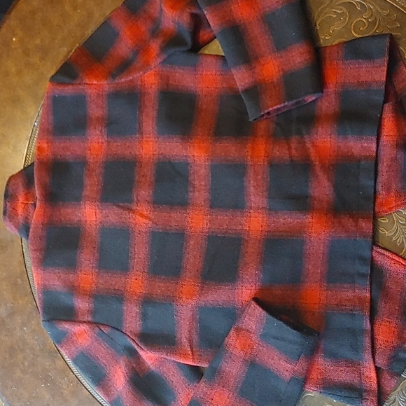 BB Dakota Red Plaid Jacket - Picture 4 of 4